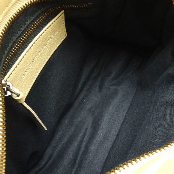 Balenciaga Classic Mini City 2way Bag Leather Beige - Picture 9 of 9